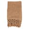 Hello Honey® 60" Bohemian Cotton Slub Throw with Crochet & Fringe
